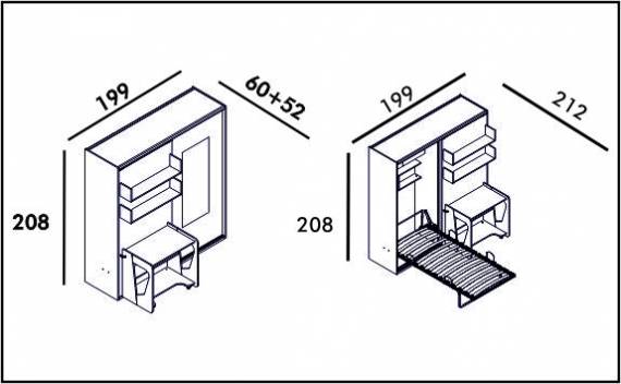 Diva Studio 5 - Technical drawing