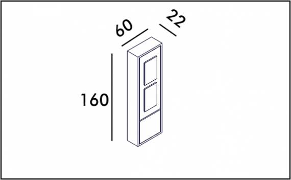 Secret Table (Seats) - Technical drawing