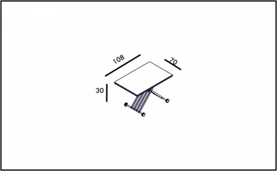 Switch Table - Technical drawing